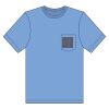 5.5 oz 50/50 Jersey Pocket T-Shirt Thumbnail