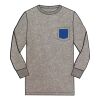 5.3 oz Cotton Long Sleeve Pocket T-Shirt Thumbnail