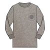 5.3 oz Cotton Long Sleeve Pocket T-Shirt Thumbnail