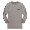 5.3 oz Cotton Long Sleeve Pocket T-Shirt Thumbnail