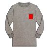 5.3 oz Cotton Long Sleeve Pocket T-Shirt Thumbnail