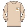 6 oz Cotton Long Sleeve Pocket T-shirt Thumbnail