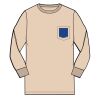 6 oz Cotton Long Sleeve Pocket T-shirt Thumbnail