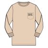 6 oz Cotton Long Sleeve Pocket T-shirt Thumbnail